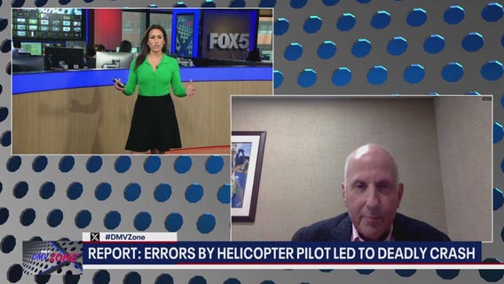 Errors by helicopter pilot led to deadly DCA crash, report says