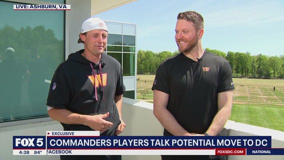 Commanders players talk potential move to DC