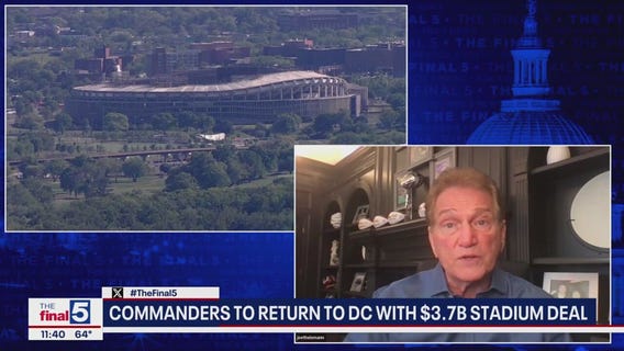 Joe Theismann on new Commanders' stadium: "Full circle!"