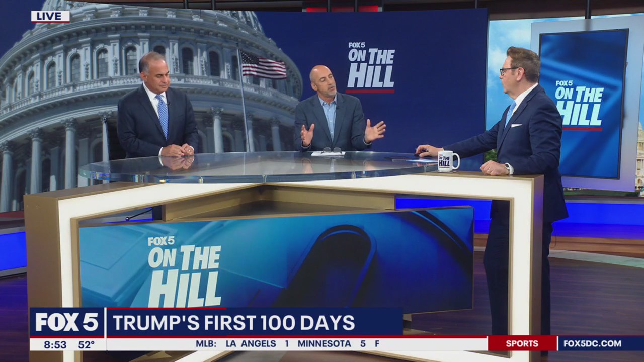 President Donald Trump's first 100 days