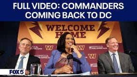 FULL VIDEO: Washington Commanders coming back to DC