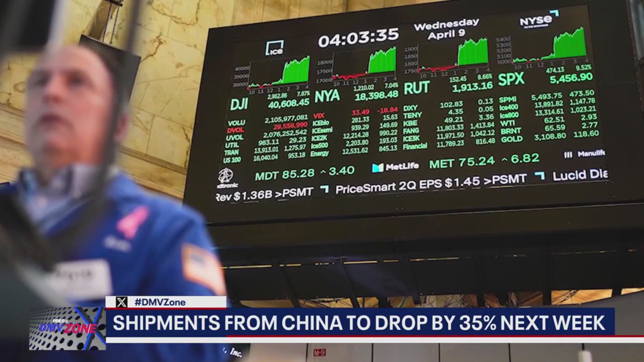 Trump Tariff Fallout: Shipments from China to drop by 35%