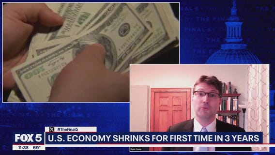 Economy shrinks as fears of tariff-inducted recession grow