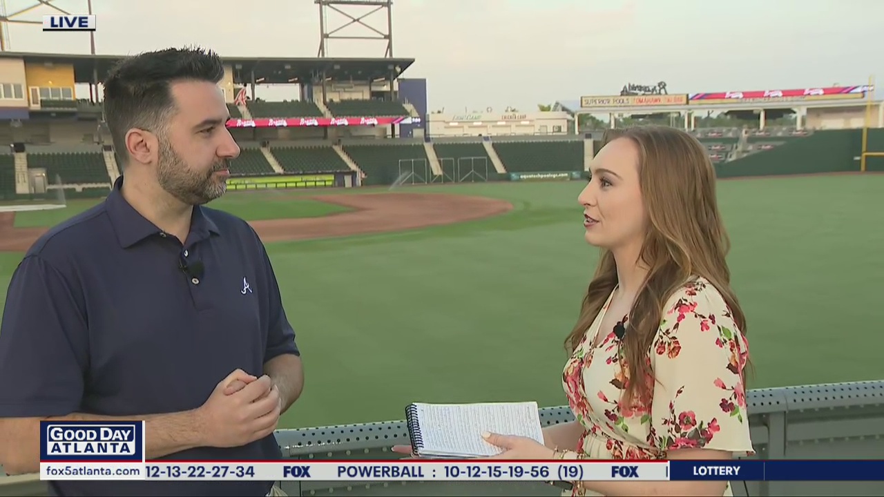 FOX 5's Kelly Price chats with Braves general manager Alex Anthopolous.