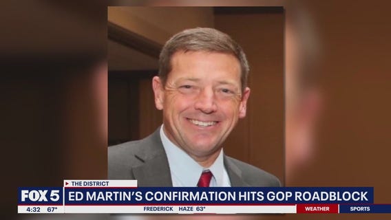 Ed Martin's confirmation for US Attorney in DC in jeopardy