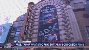 Hollywood reacts to Trump's plan for 100% tariffs for foreign-made films