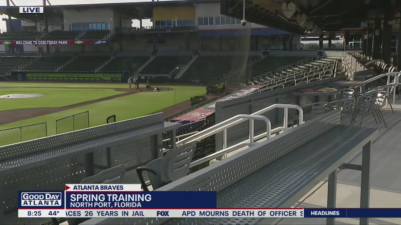 Taking a look inside new Braves' spring training ballpark