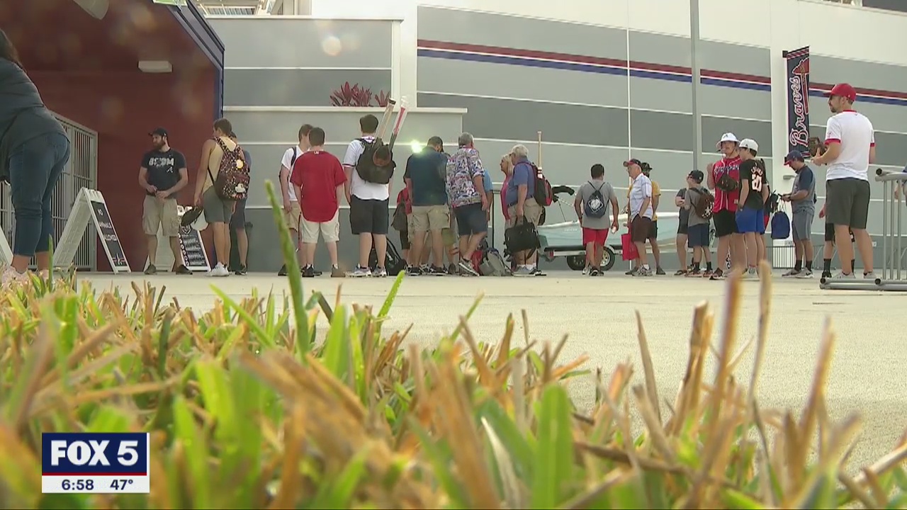 Braves fans frustrated with spring training setup