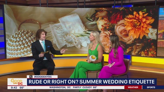 Rude or Right On? Summer wedding etiquette