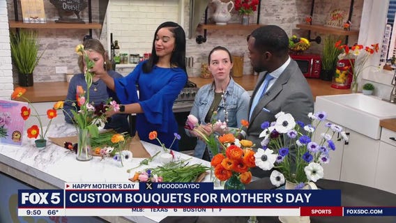 Custom bouquets for Mother's Day with Cut Clover Flowers