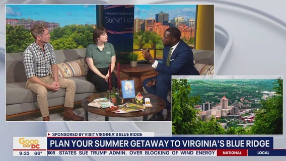 Plan your summer getaway to Virginia's Blue Ridge