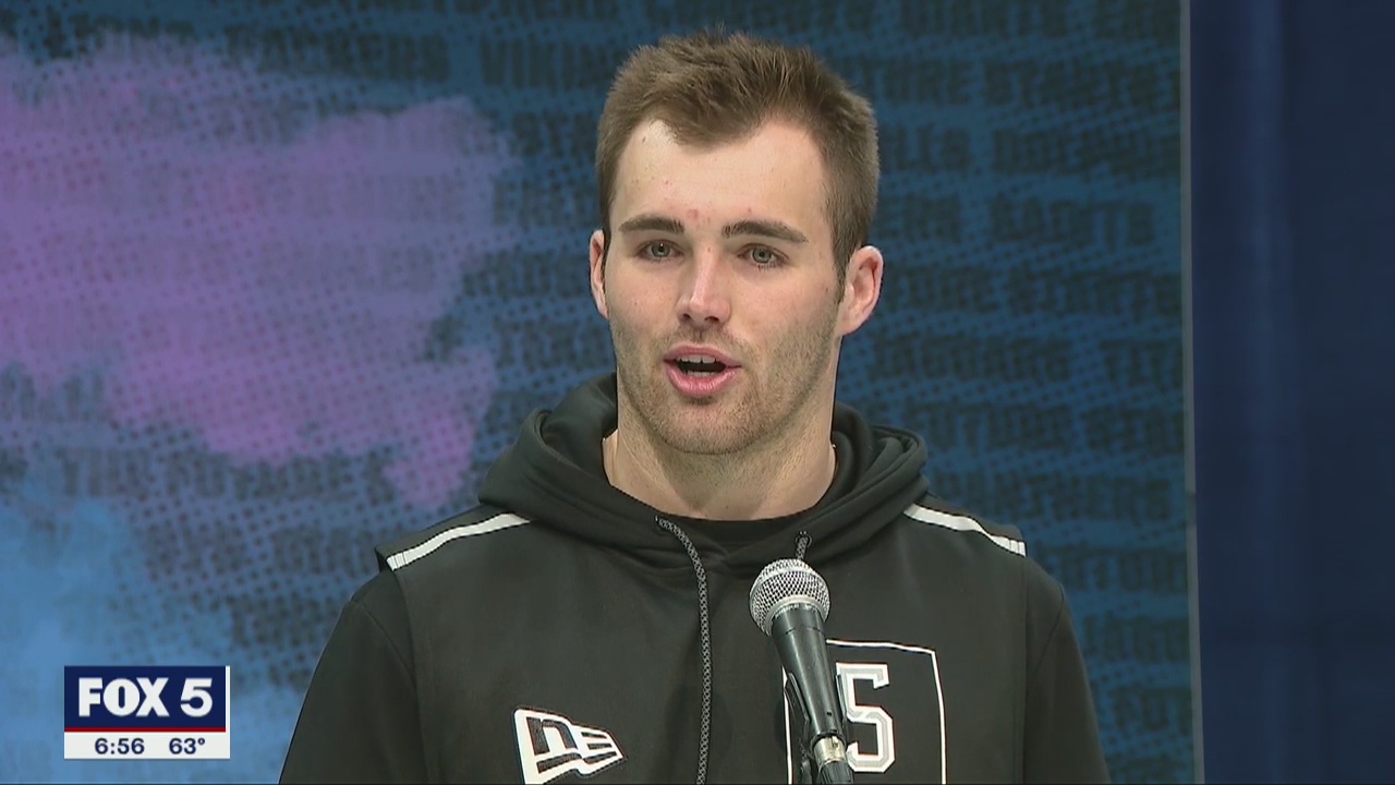 Jake Fromm at the NFL Combine
