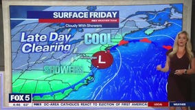 DC weather: Cloudy, showers Friday ahead of sunny, dry weekend