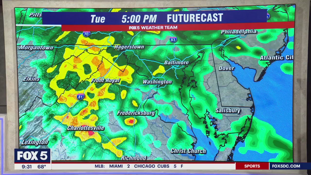 DC region Flood Watch issued Tuesday | FOX 5 DC