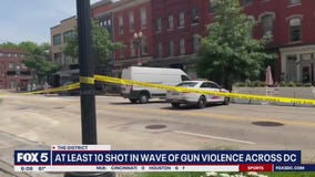 10 shot in 24 hours in violent DC weekend
