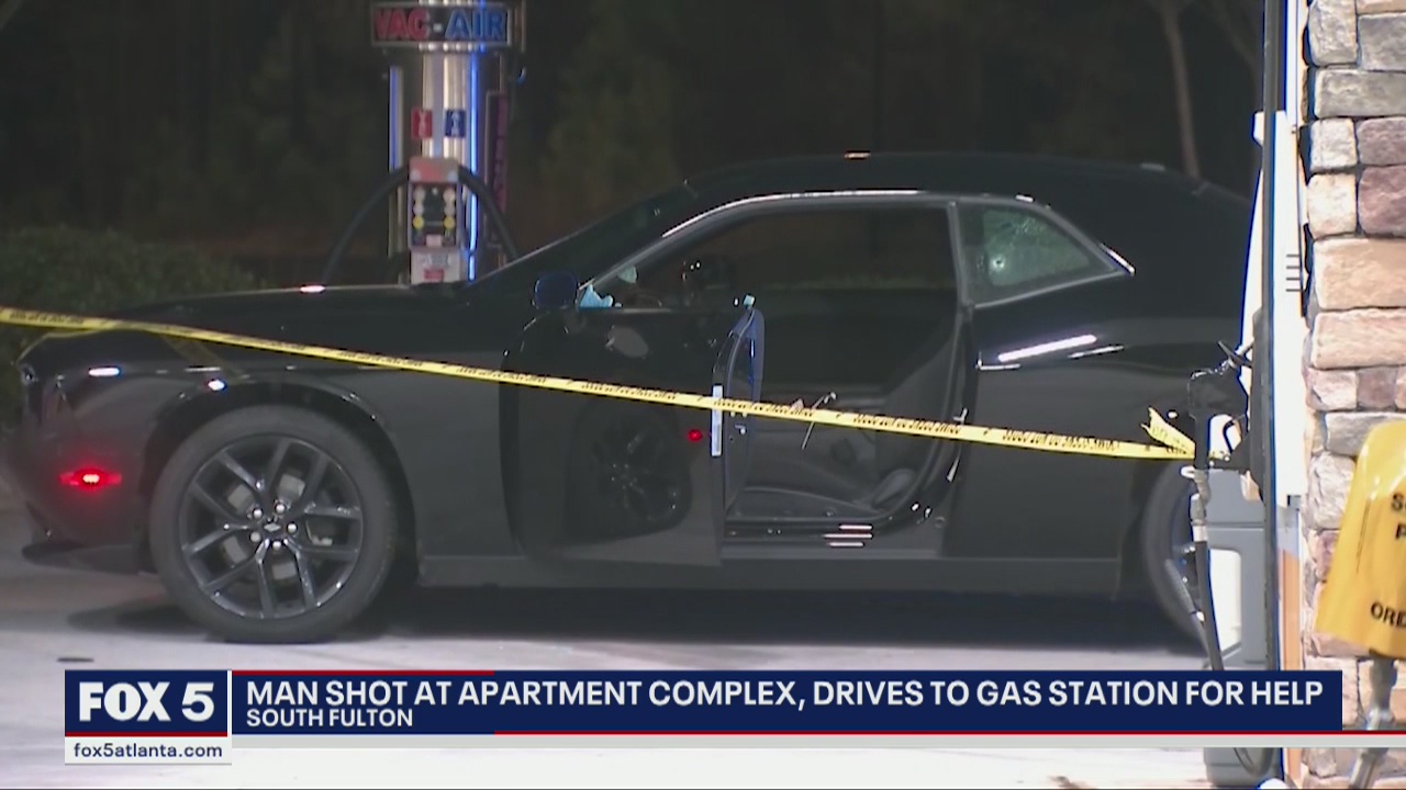 Shot man drives to gas station | FOX 5 Atlanta