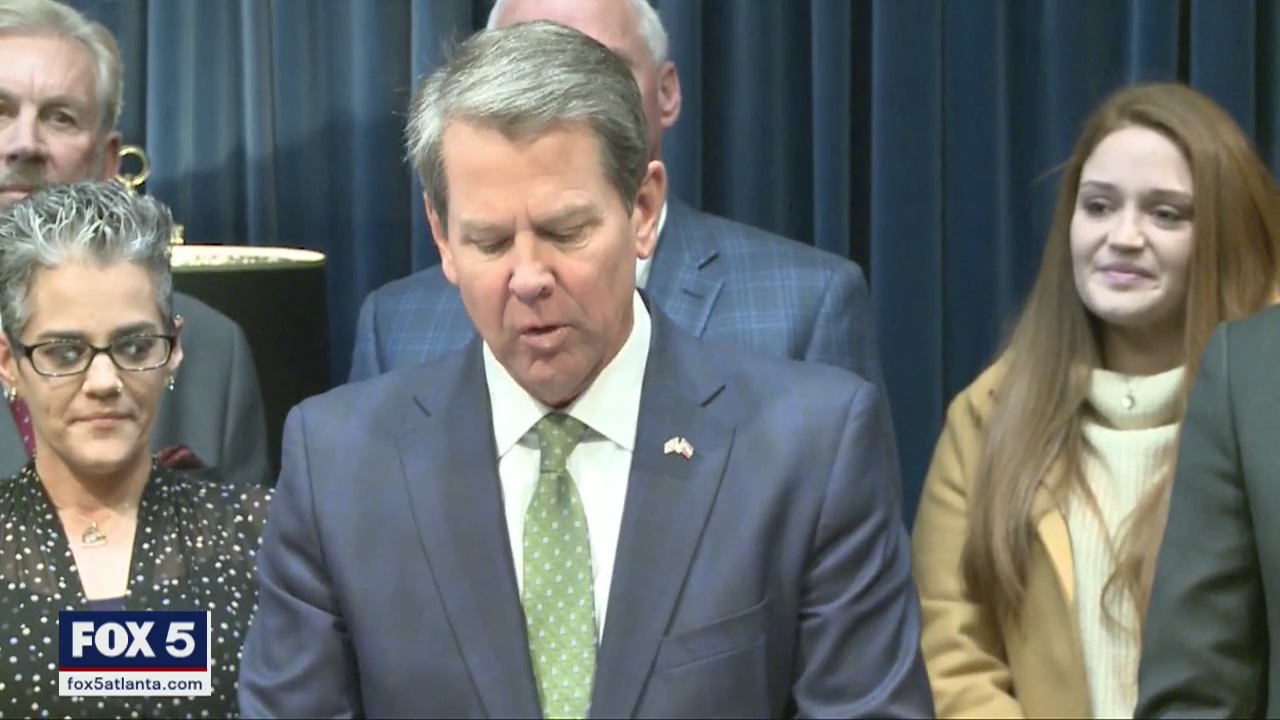 Gov. Kemp on human trafficking | FOX 5 Atlanta