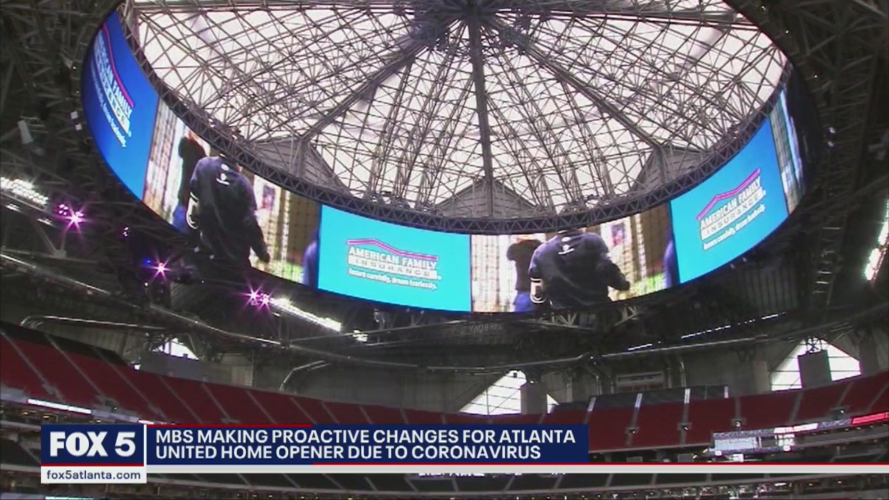 Mercedes-Benz Stadium making proactive changes due to coronavirus threat