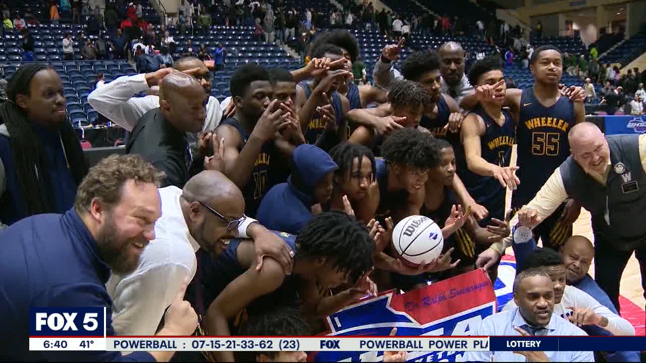 7A Boys Basketball Championship Wheeler tops Grayson