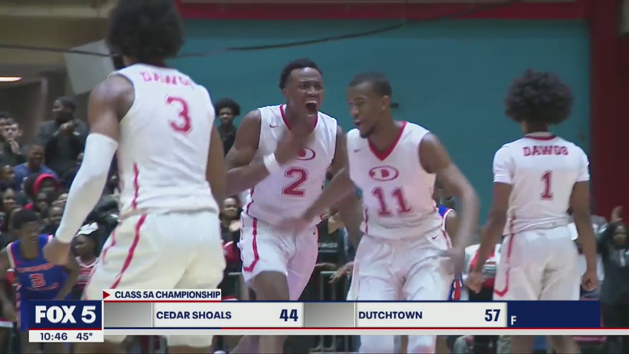 Dutchtown wins 5A boys basketball championship