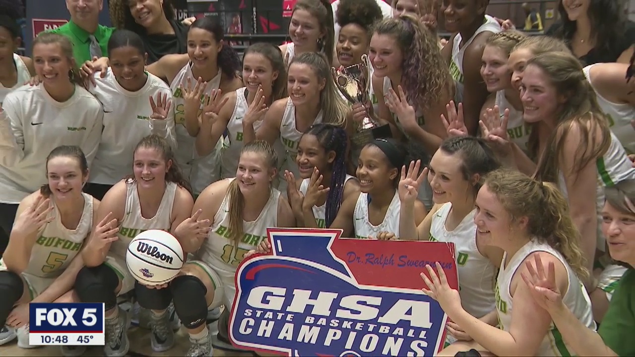 Buford girls win fourth straight state title