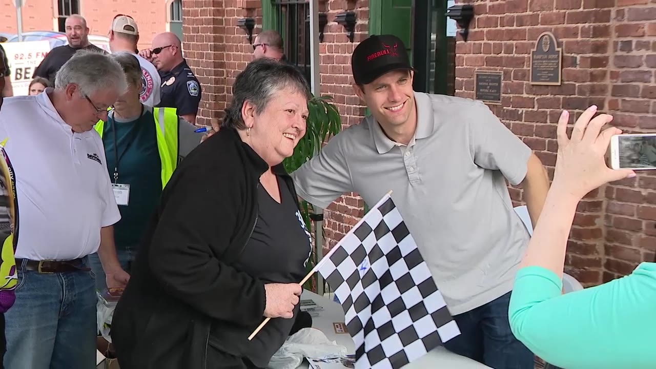NASCAR's David Ragan honored in Hampton