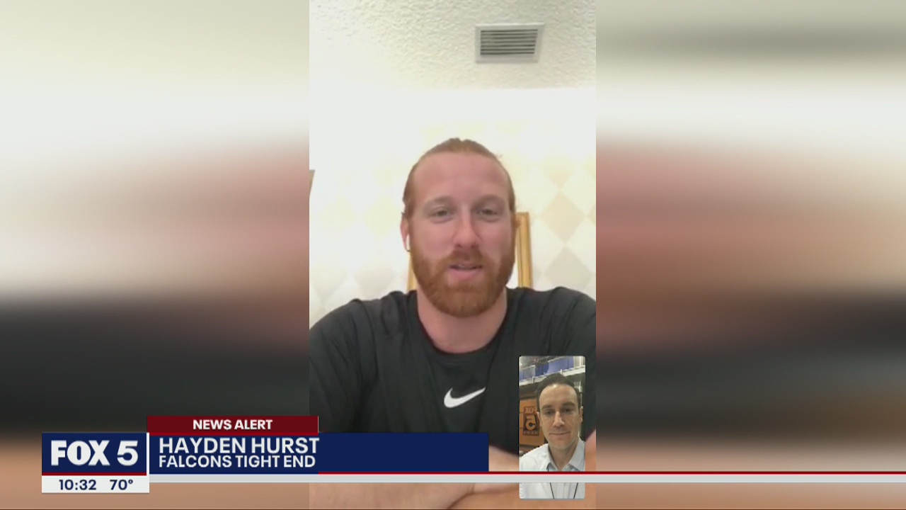 Falcons players staying fit