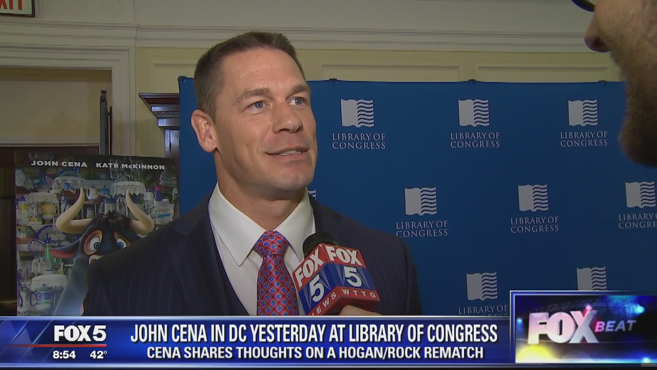 John Cena on possible The Rock-Hulk Hogan rematch: 'Never say never'