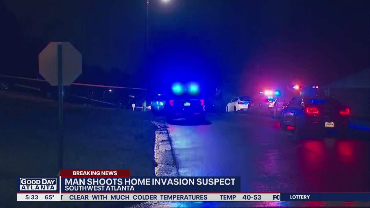 Search on for gunman who shot man during home invasion | FOX 5 Atlanta