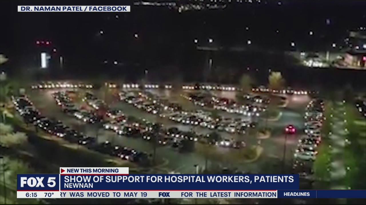 Show of support for Georgia health care workers | FOX 5 Atlanta