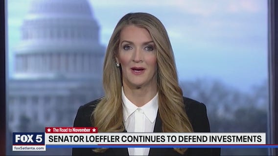 Sen. Loeffler continues to defend investments.