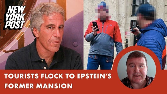 Tourists flock to Epstein?s former NYC townhouse