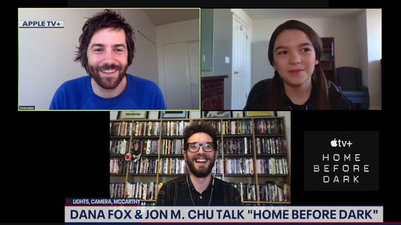 Dana Fox, Jon M. Chu talk Home Before Dark