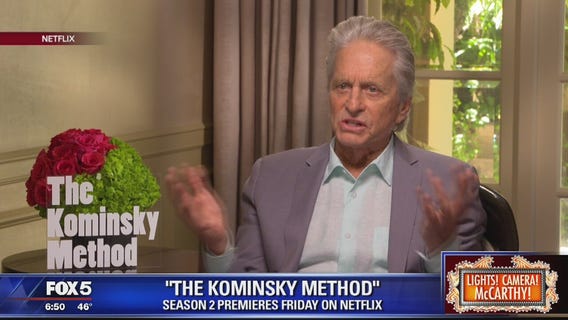 Michael Douglas on season 2 of The Kominsky Method