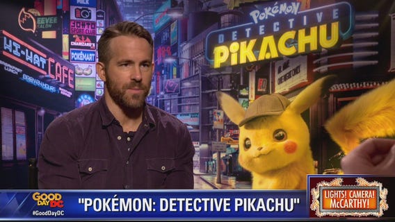 Ryan Reynolds stars in 'Pokemon Detective Pikachu'