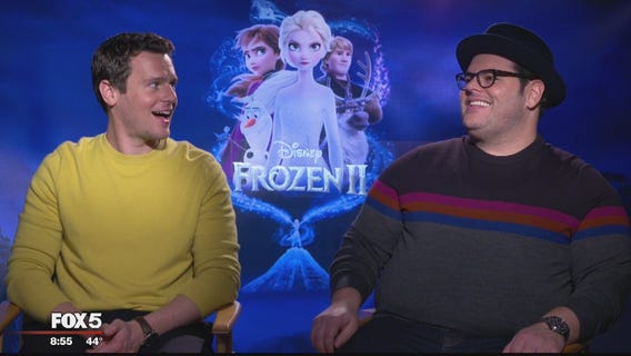 Frozen 2 stars Josh Gad and Jonathan Groff