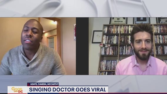 Doctor Elvis Francois chats with FOX 5 about his viral video that raised spirits amid coronavirus outbreak