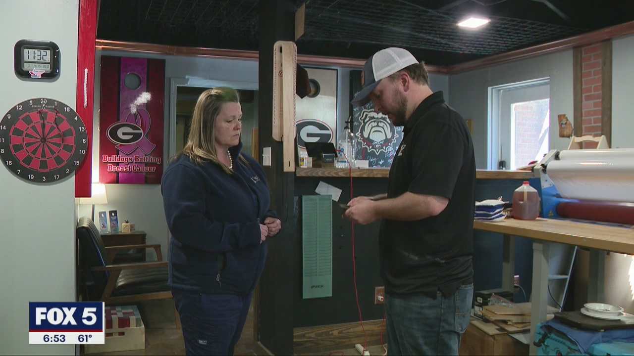 Local cornhole board manufacturer now making face shields for healthcare workers