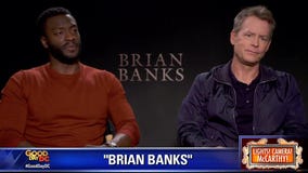Aldis Hodge, Greg Kinnear in 'Brian Banks'