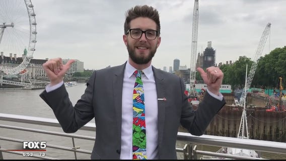 Kevin McCarthy says hello from London