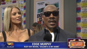 Eddie Murphy and stars of Dolemite is my Name