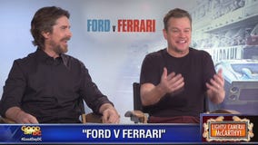 Matt Damon, Christian Bale star in Ford v Ferrari