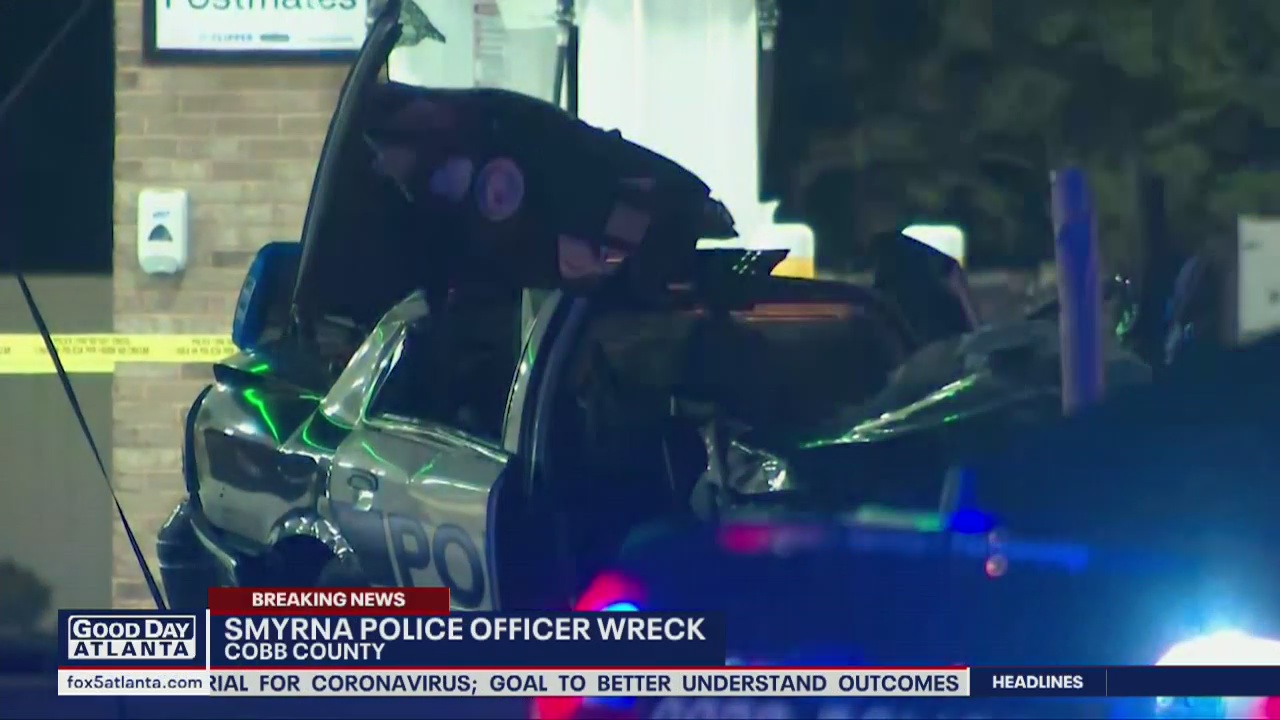 Officer involved in serious crash | FOX 5 Atlanta