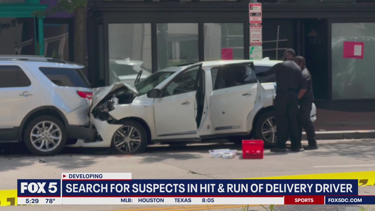 24-year-old dead after being struck by stolen car in hit-and-run | FOX 5 DC