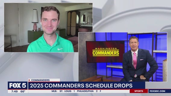 2025 Washington Commanders schedule