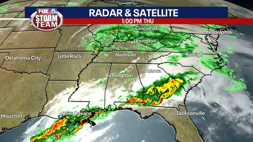 FOX 5 Storm ALERT Day: Tracking the next round of strong to severe ...