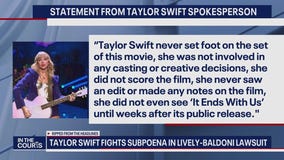 Taylor Swift fights subpoena in Lively-Baldoni lawsuit