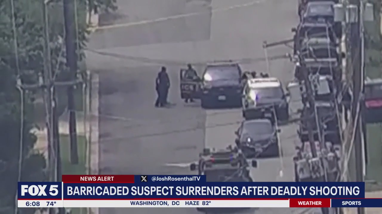 1 shot, killed after barricade in Prince George's County | FOX 5 DC