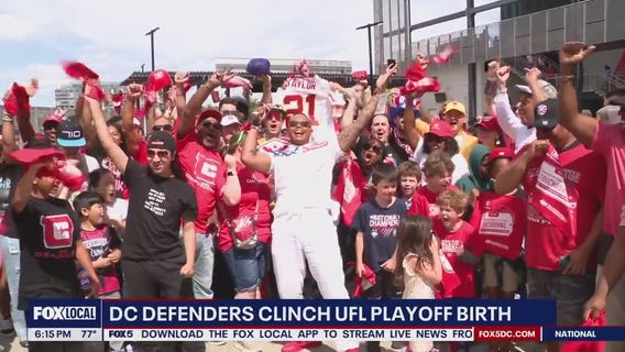 DC Defenders Clinch Playoff Birth