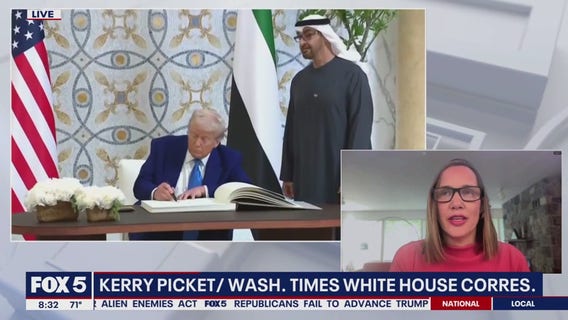 President Donald Trump returns from trip to the Middle East